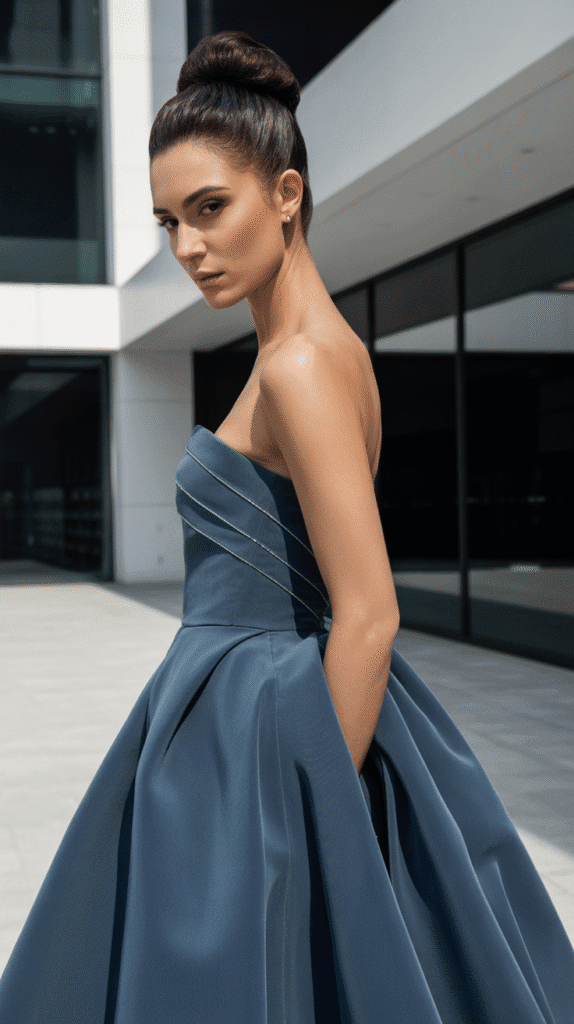 27+ Easy Wedding Guest Hairstyles for Long Hair 23 High Sleek Bun