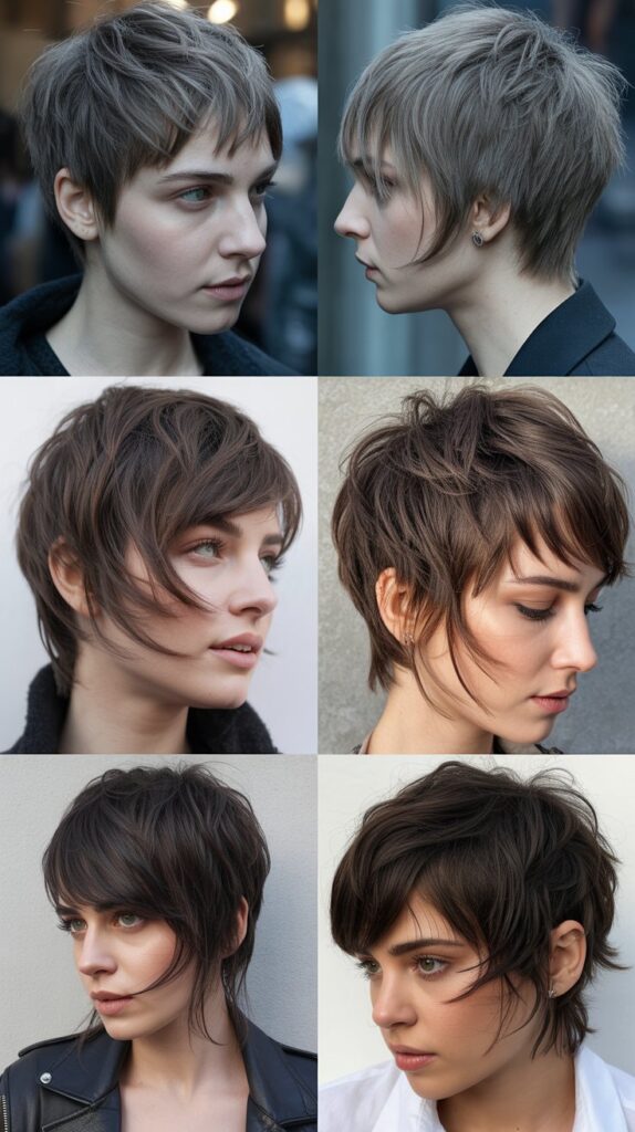 Long Pixie Cut