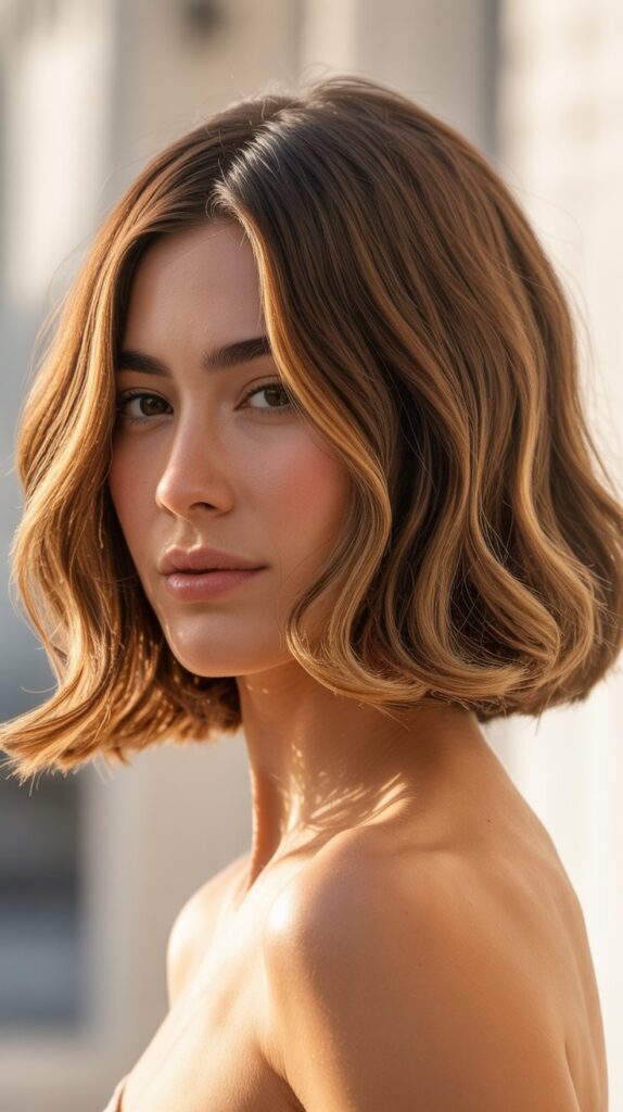 Top 25+ Short Bob Haircuts to Elevate Your Style 17 Collarbone Bob (Lob)