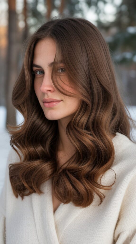 Best 27+ Elegant Winter Hair Colors for Brunettes 12 Chocolate Truffle