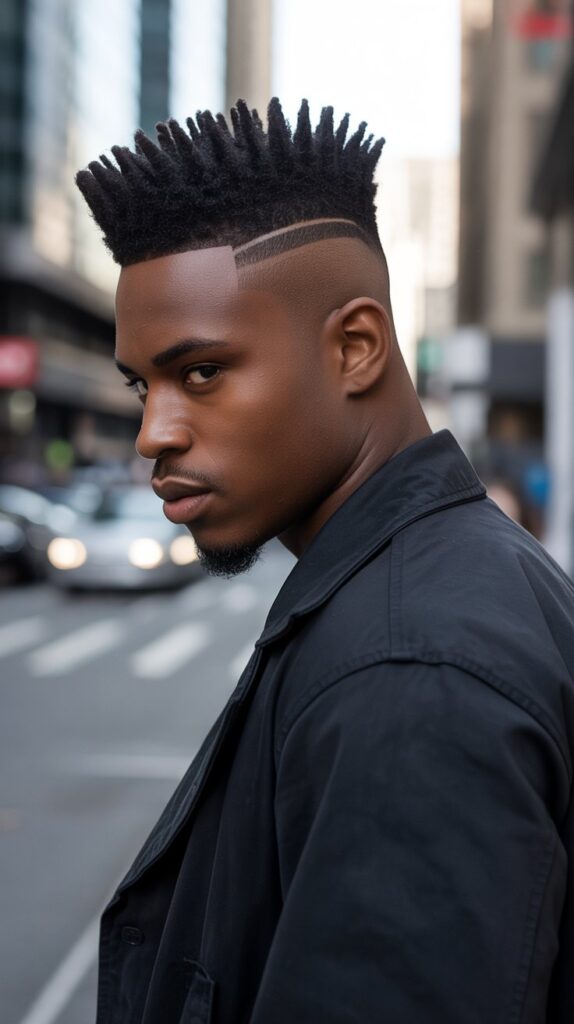 Top 27+ Jaw-Dropping Low Taper Fade Haircuts for Black Men You Need to Try! 9 Low Taper Fade with Mohawk Style