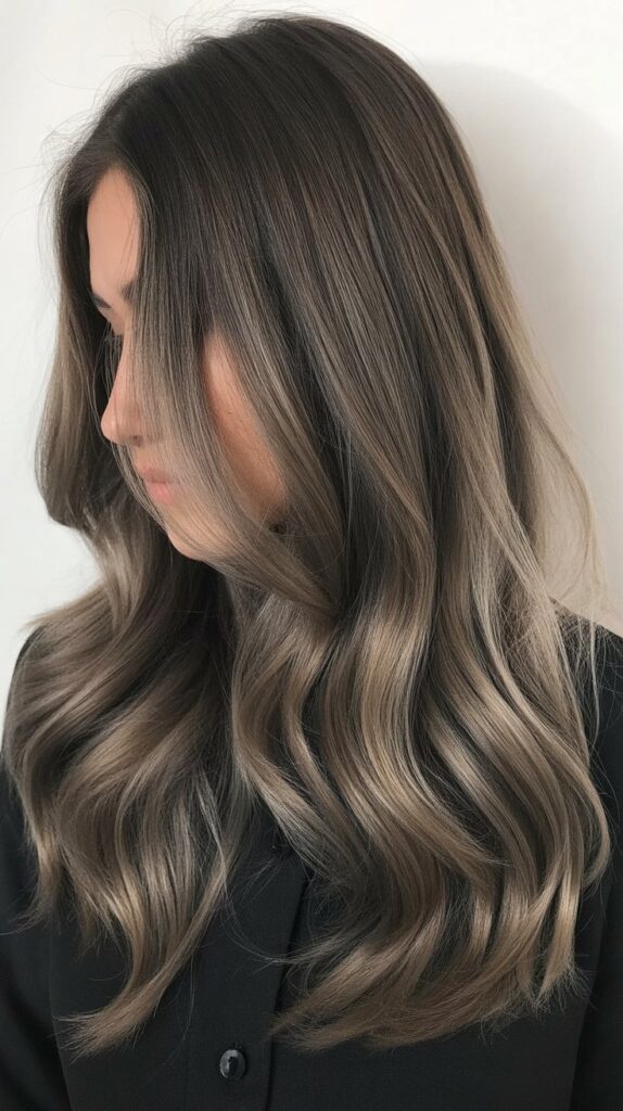 25 Flattering Light Ash Brown Hair Ideas for 2025 17 Ash Brown Color Melt