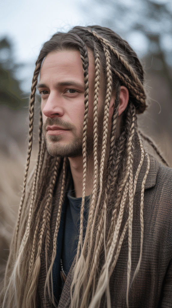 33 Stylish Winter Hair Braids for Men 17 Freestyle Braids