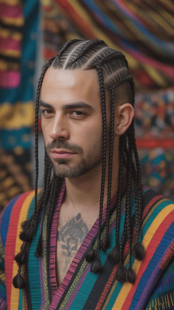 33 Stylish Winter Hair Braids for Men 29 Neo-Traditional Braids