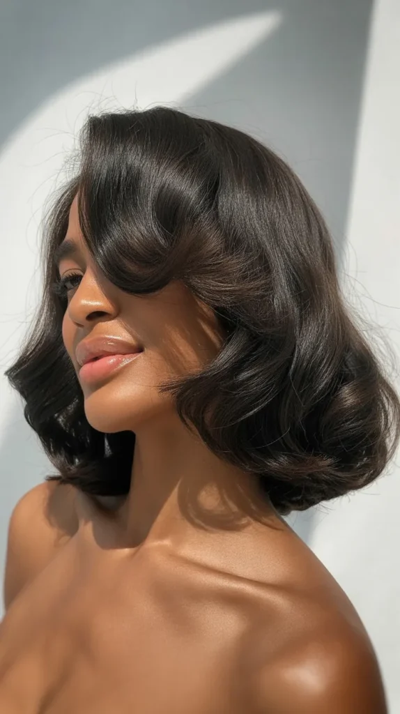 Long Bob with Loose Waves