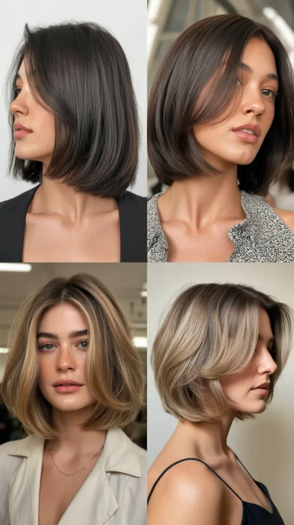 Layered Long Bob for Fine Hair