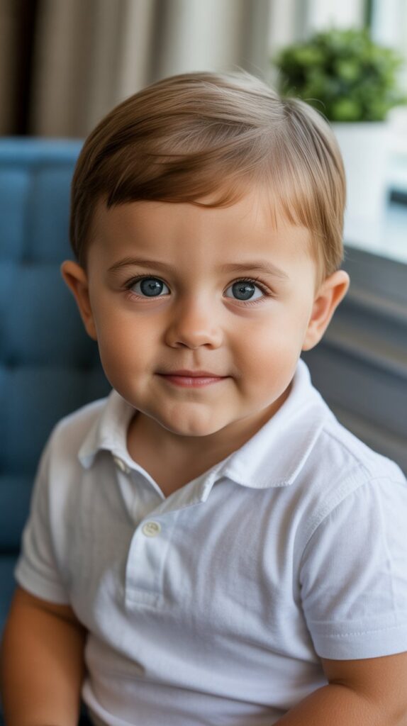 Best 33+ Baby Boys' Haircuts for Straight Fine Hair 28 Uniform Length Classic