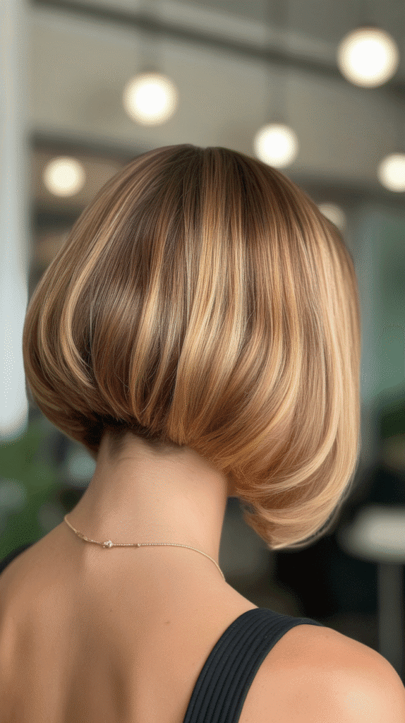 33 Stylish Back View Inverted Bob Haircut Ideas You'll Love 5 Soft Rounded Inverted Bob