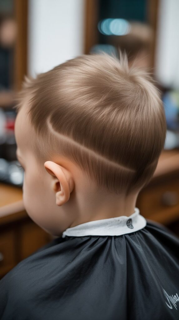 Best 33+ Baby Boys' Haircuts for Straight Fine Hair 26 Tapered Neckline Special