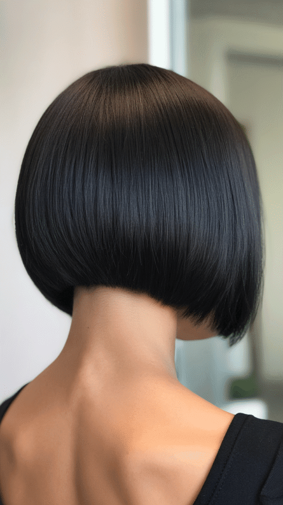 33 Stylish Back View Inverted Bob Haircut Ideas You'll Love 22 Sleek Straight Inverted Bob