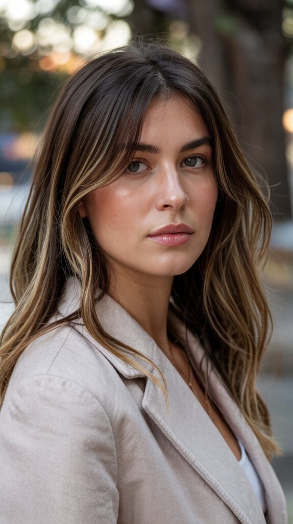 27+ Cute Haircuts for Thin Hair to Add Volume and Style 10 Curtain Bangs with Soft Layers