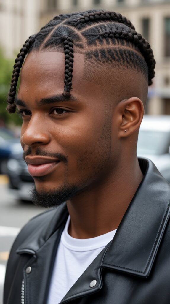 Top 27+ Jaw-Dropping Low Taper Fade Haircuts for Black Men You Need to Try! 18 Low Taper Fade with Box Braids