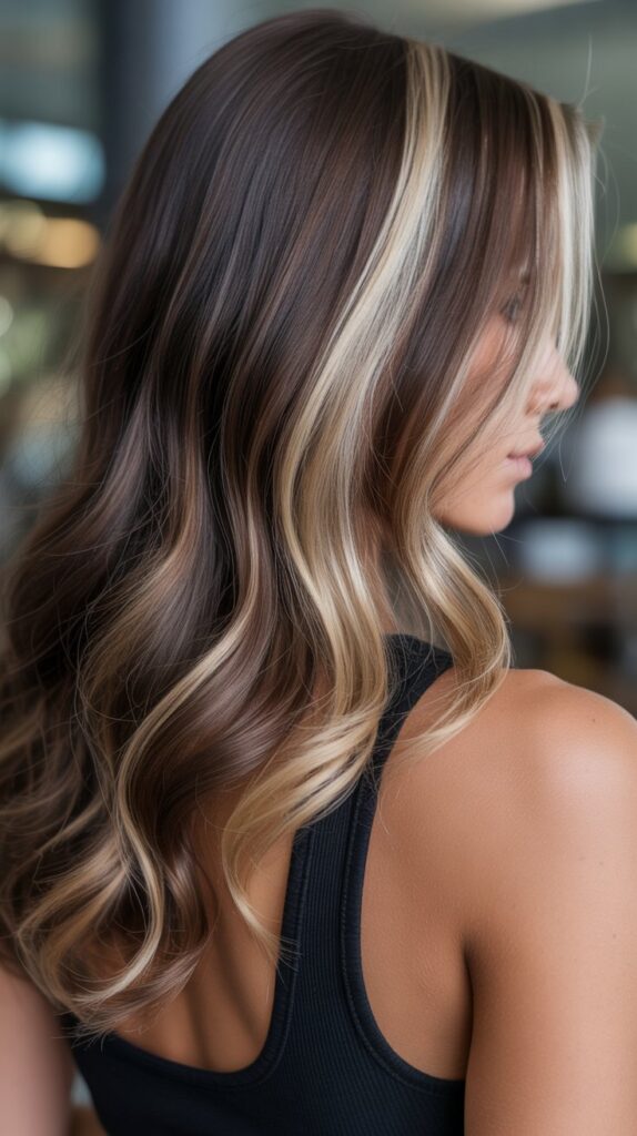 Blonde Highlights for Brunettes