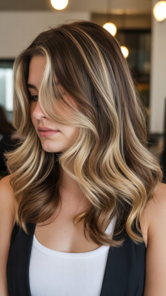 Blonde Highlights with Lowlights