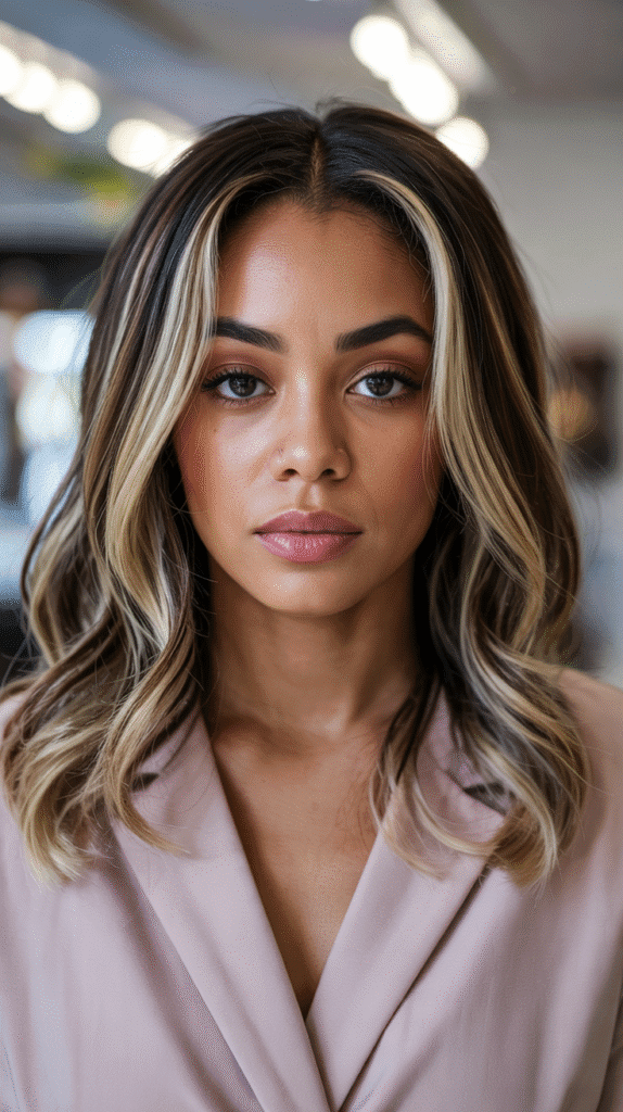 27 Flattering Blonde Hair Highlights for Black Women 21 Blonde Highlights with Dark Roots