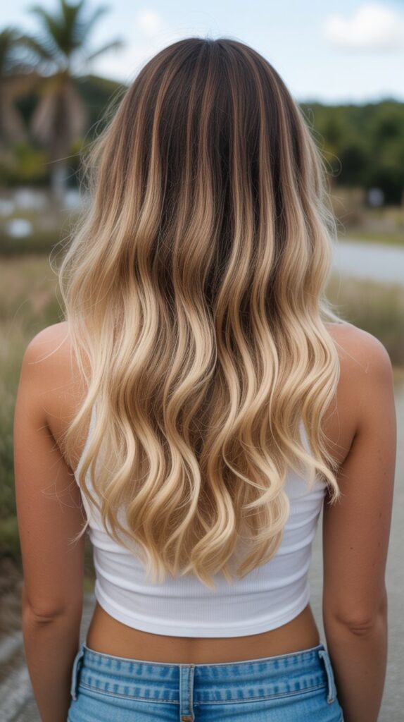 Blonde Ombre Highlights