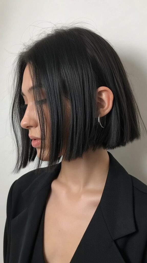 Best 33+ Choppy Bob Haircuts for Fine Hair You'll Want to Try This Year 7 Blunt Choppy Bob with Textured Ends