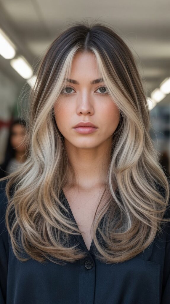 27+ Stunning Light Ash Brown Hair Color Ideas 15 Ash Brown Money Piece