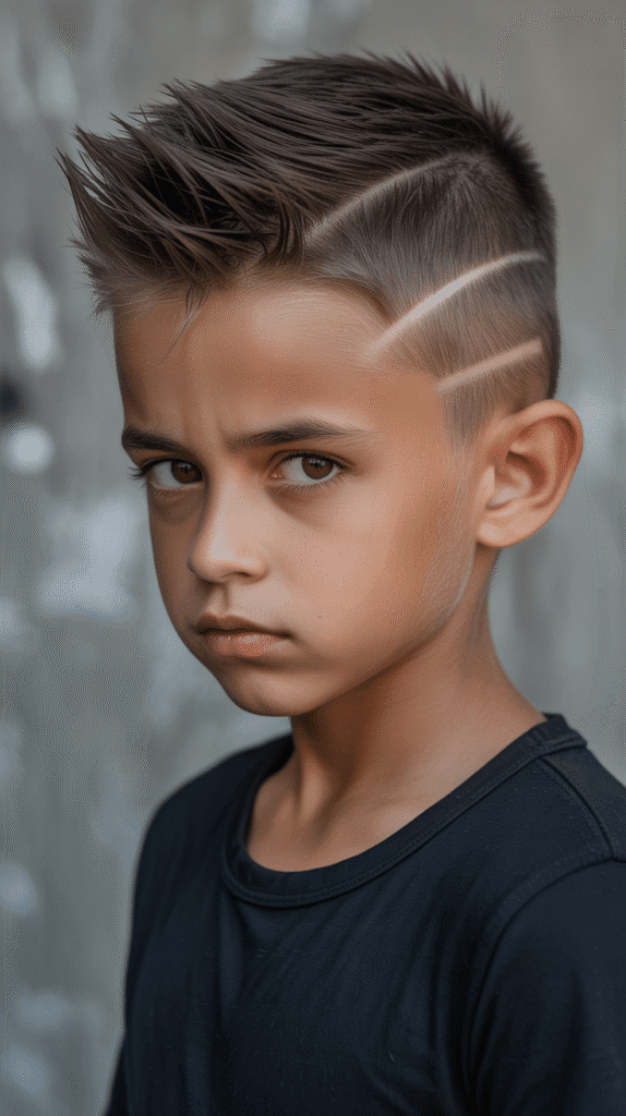 Top 30 Stylish Children Hairstyles for Little Boys That Are Totally Adorable 17 The Mohawk