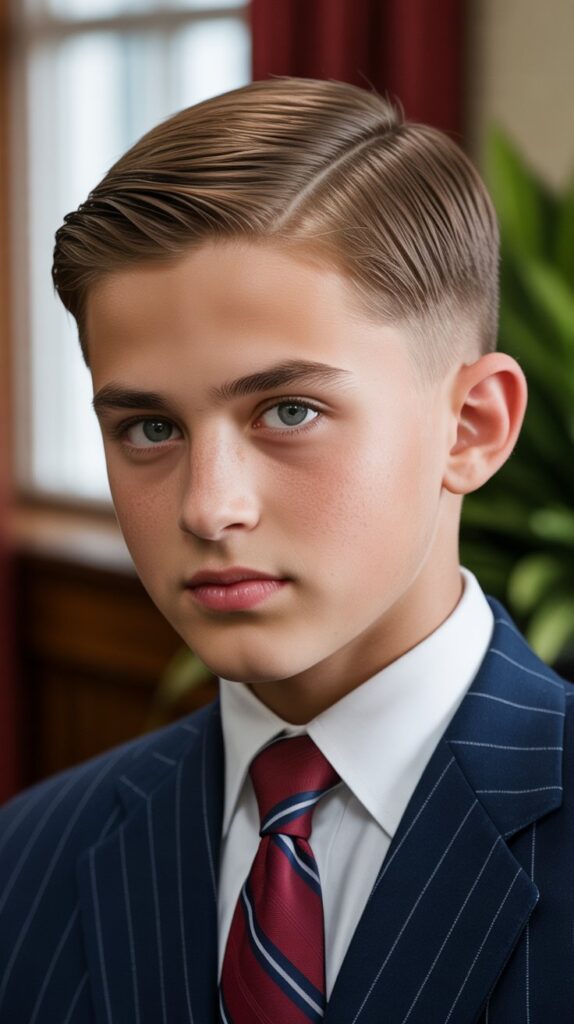 30+ Trendy Haircuts for Boys in 2025 You Won't Want to Miss 17 Ivy League Cut