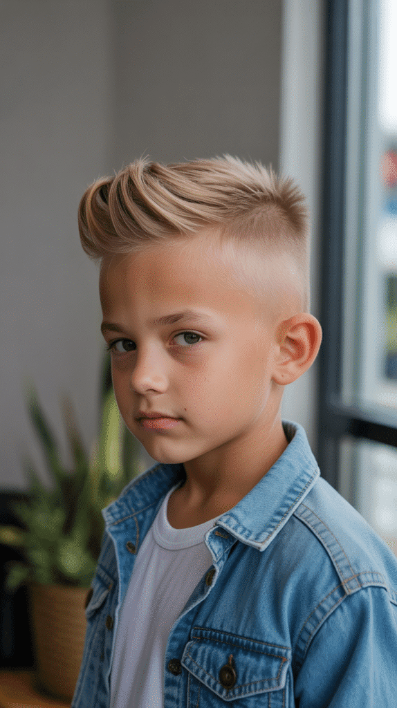 Effortless Mornings: Top 32 School-Ready Boys' Haircuts You'll Love 9 Faux Hawk