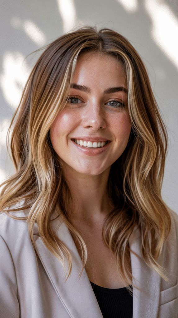  Golden Blonde Highlights