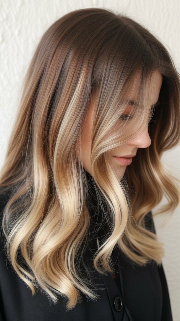 27+ Stunning Blonde Hair Highlights on Brown Hair 20 Blonde Foilyage