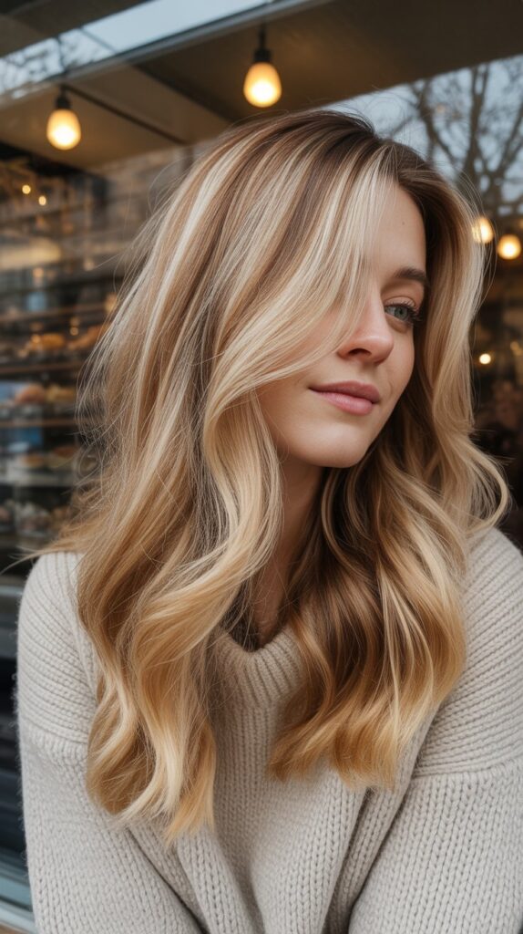 25+ Winter Hair Colors for Blondes: Cool, Chic, and Stunning 20 Butter Pecan Blonde
