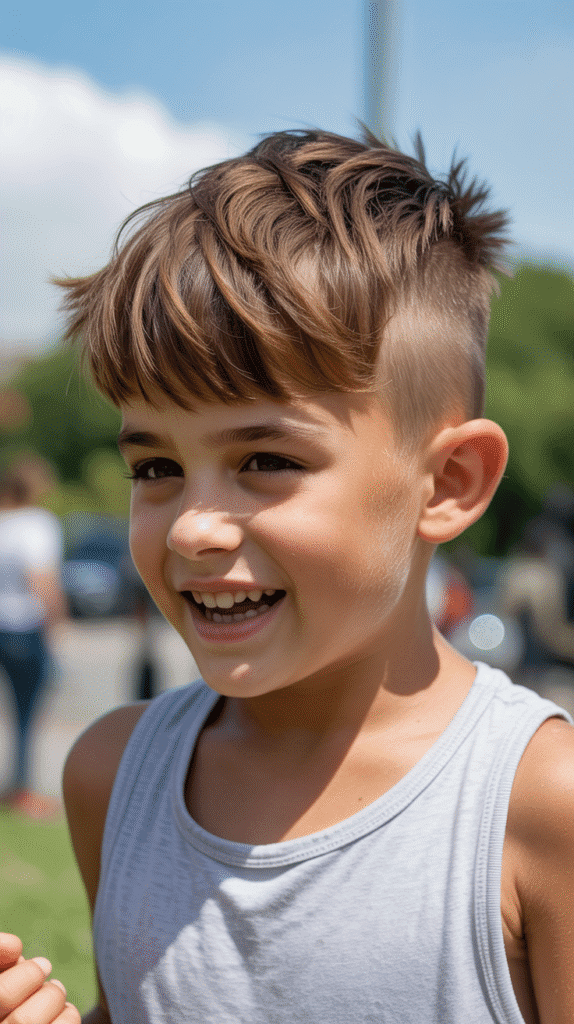 Top 30 Stylish Children Hairstyles for Little Boys That Are Totally Adorable 2 The Textured Crop