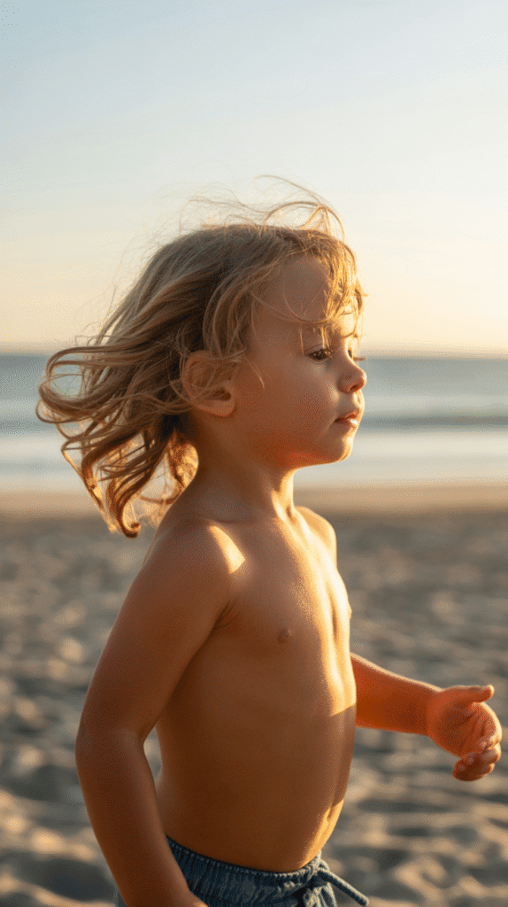 22 Longer Toddler Boy Haircuts for a Stylish Look 3 Surfer-Style Flow