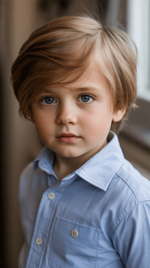 30 Cute Toddler Boy Haircuts Every Parent Will Love 26 The Side Swept
