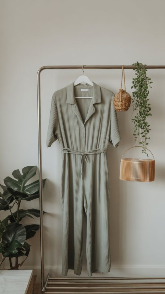26 Aesthetic Self Care Sunday Outfit Inspirations 25 Modern Jumpsuit for Ease