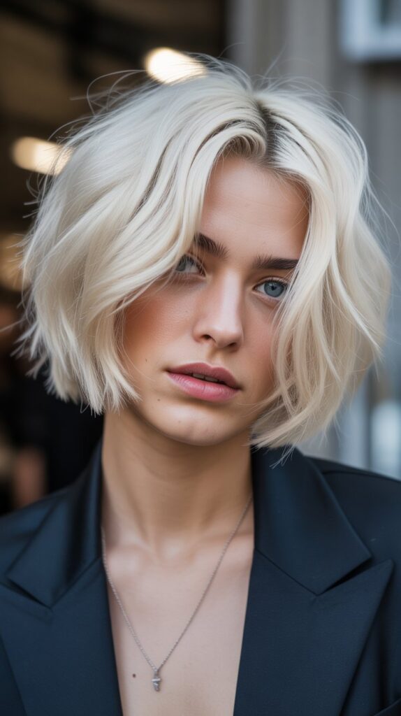 Best 33+ Choppy Bob Haircuts for Fine Hair You'll Want to Try This Year 16 Choppy Bob with Dark Rich Tones