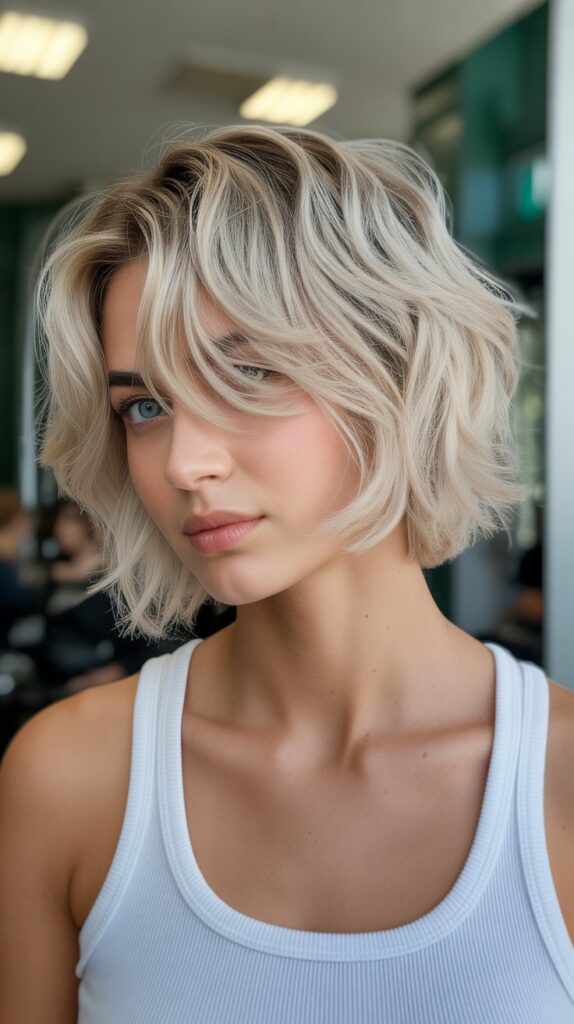 27+ Choppy Bob Haircuts That Will Transform Your Look Instantly 22 Choppy Bob with Razored Ends