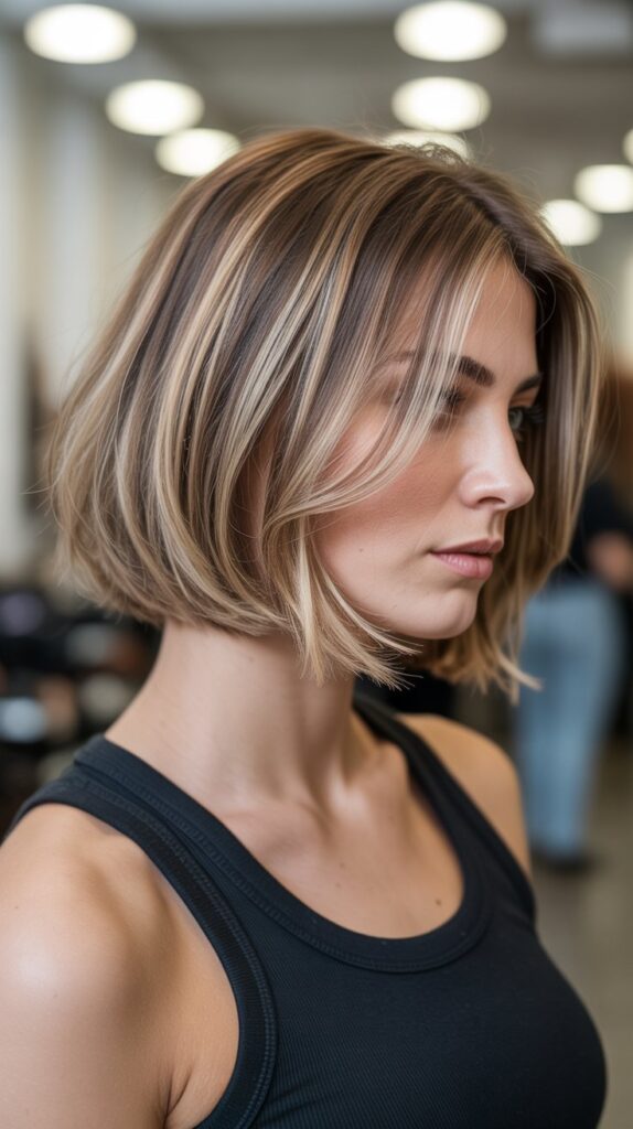 27+ Choppy Bob Haircuts That Will Transform Your Look Instantly 18 Choppy Bob with Highlights