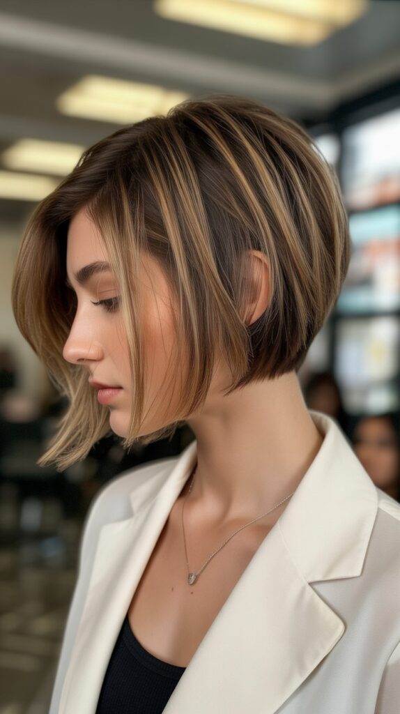 Best 33+ Choppy Bob Haircuts for Fine Hair You'll Want to Try This Year 6 Choppy Graduated Bob with Volume