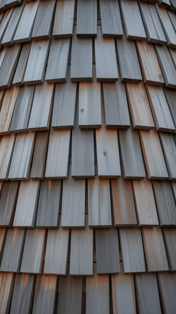 Best 30 Beautiful Wooden Christmas Trees to Try This Year 26 Wooden Shingle Layered Tree