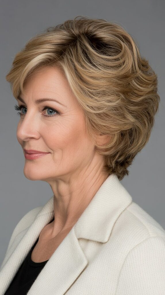 Best 30+ Very Layered Medium Hairstyles for Women Over 50 25 Stacked Layers in Back