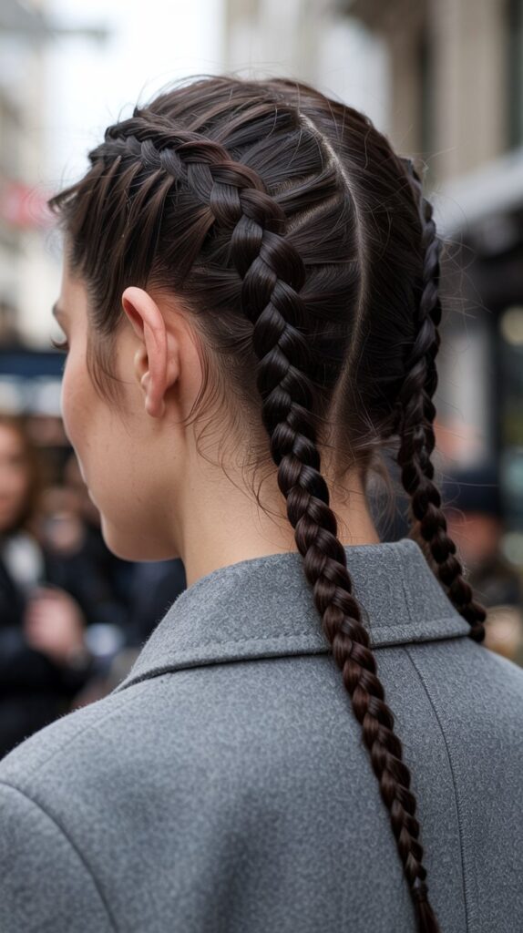 27 Trendy Winter Hair Braid Styles to Try 26 Zipper Braid