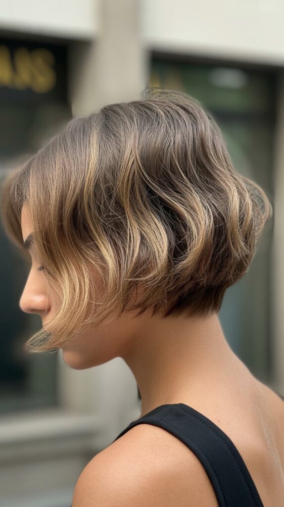 Micro-Choppy Bob for Fine Hair