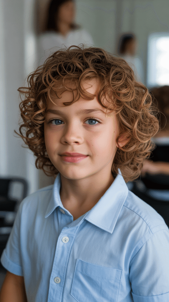 25 Little Boy Curly Haircuts That Show Off Those Curls 21 Defined Ringlet Cut