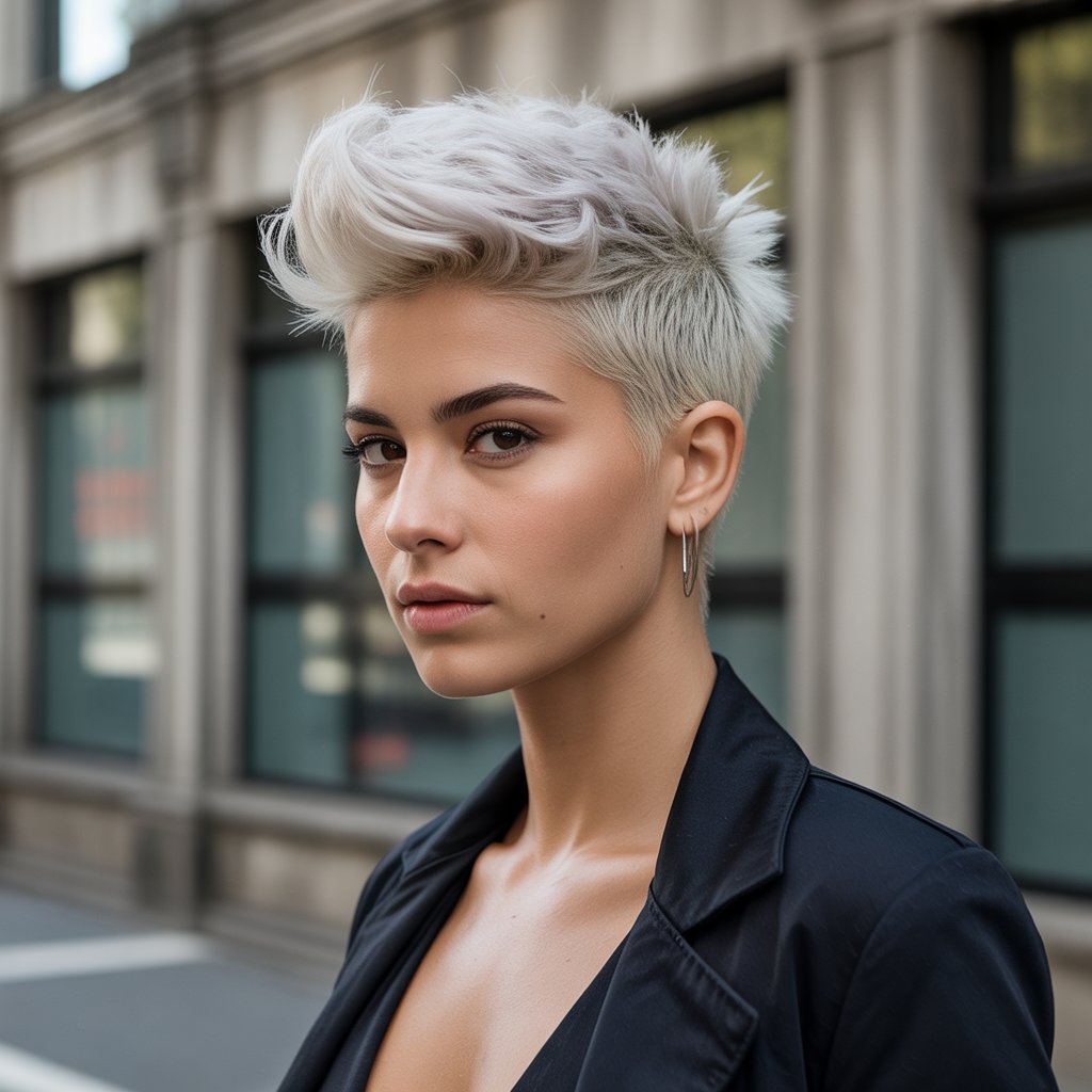 Faux Hawk with Texture