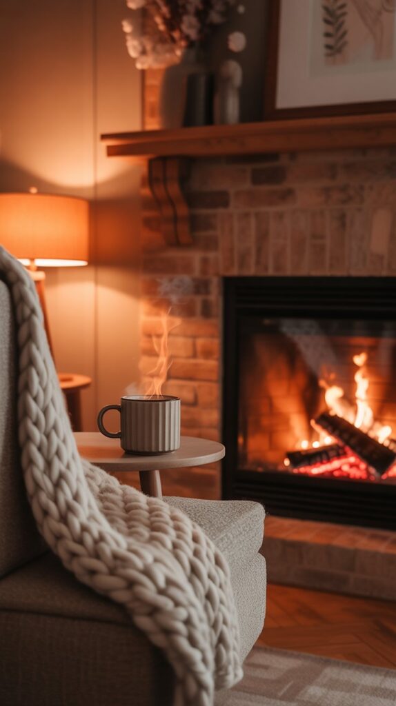 32 Creative DTI Outfit Ideas — Self Care Sunday Theme 27 Cozy Fire and Warmth