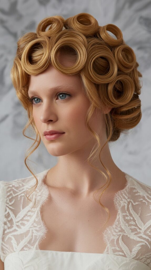 Crown of Curls Updo