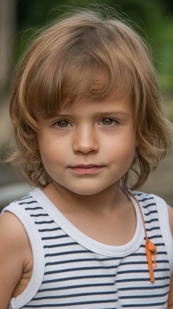 Best 33+ Baby Boys' Haircuts for Straight Fine Hair 7 Shaggy Longer Style