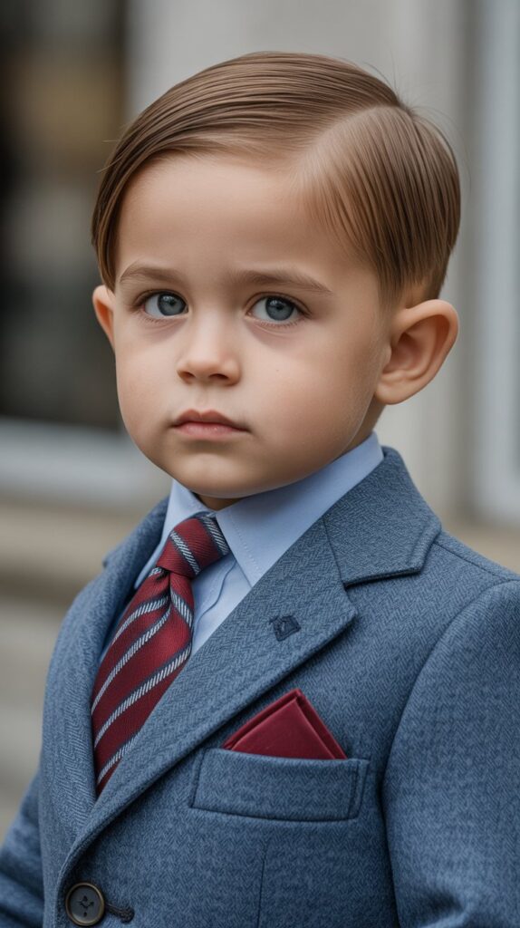 Best 33+ Baby Boys' Haircuts for Straight Fine Hair 15 Ivy League Cut