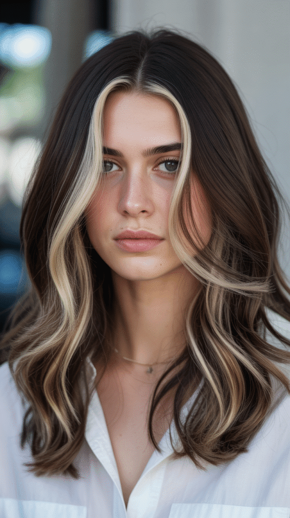 33 Soft Blonde Highlights on Brown Hair Looks 25 Cool Blonde Highlights for Dark Brown Hair