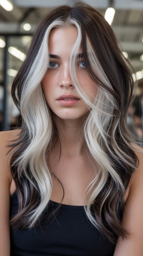 27+ Stunning Blonde Hair Highlights on Brown Hair 22 Icy Blonde Accents