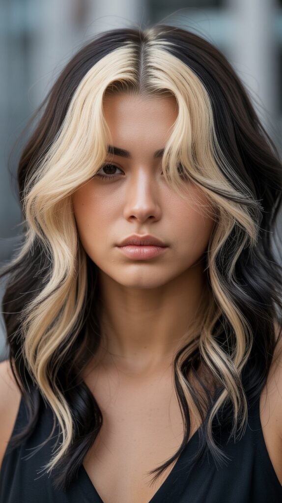 13. Bold Blonde Highlights