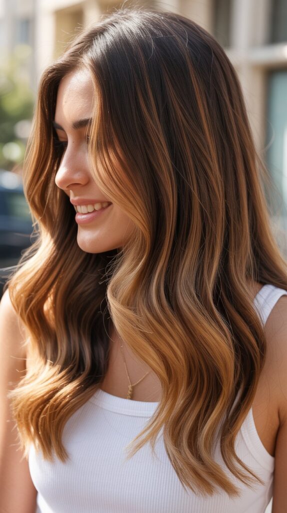 6. Honey Blonde Highlights